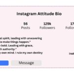 Attitude Bio For Instagram
