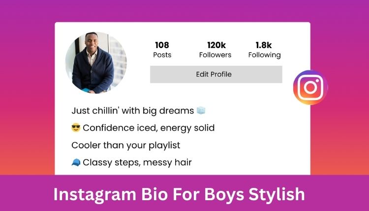 Instagram Bio For Boys Stylish