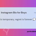 Instagram Bio for Boys