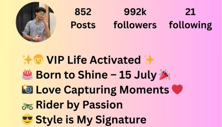 Bio VIP Instagram