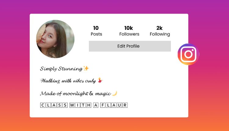 Stylish Bio For Instagram Girl